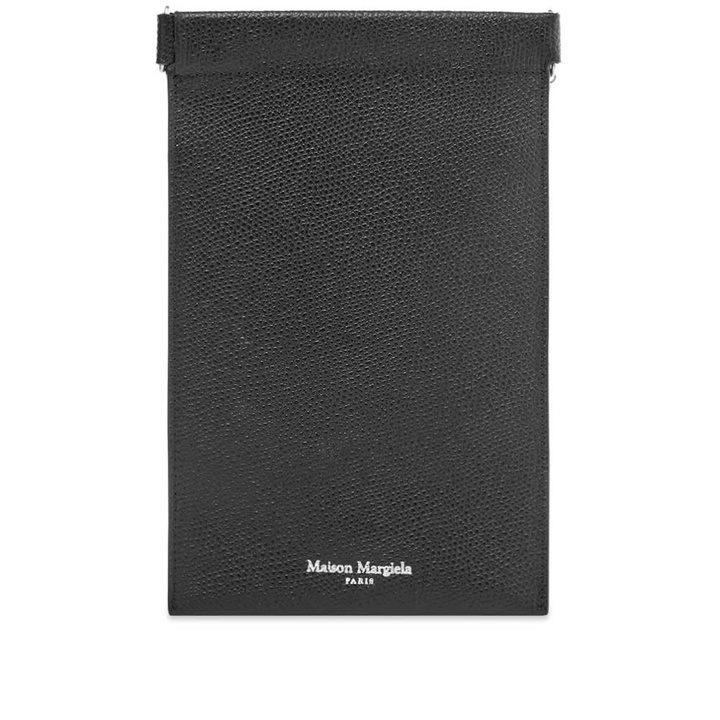 Photo: Maison Margiela 11 Grain Leather Neck Wallet