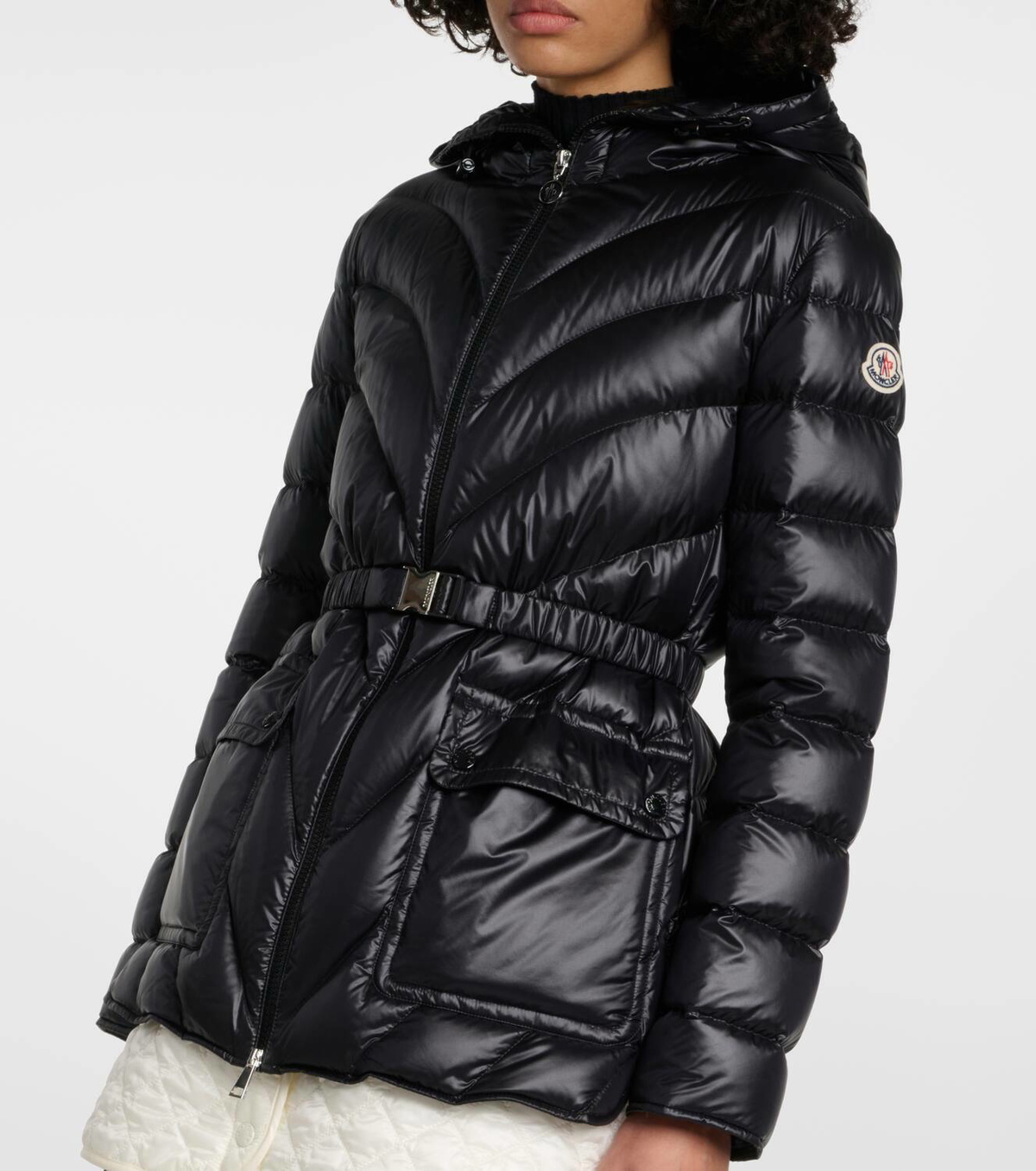 Moncler Argenno quilted down parka