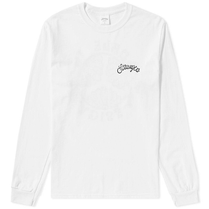 Photo: Strangers Long Sleeve Trouble in Paradise Tee White