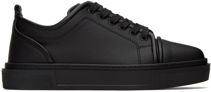 Photo: Christian Louboutin Black Adolon Junior Sneaker