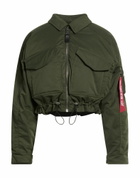 Alpha Industries Womens Jacket Military in Green