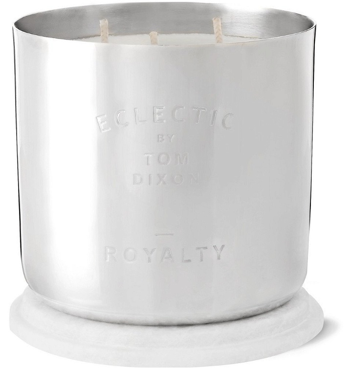 Photo: Tom Dixon - Royalty Scented Candle, 540g - Men - Silver