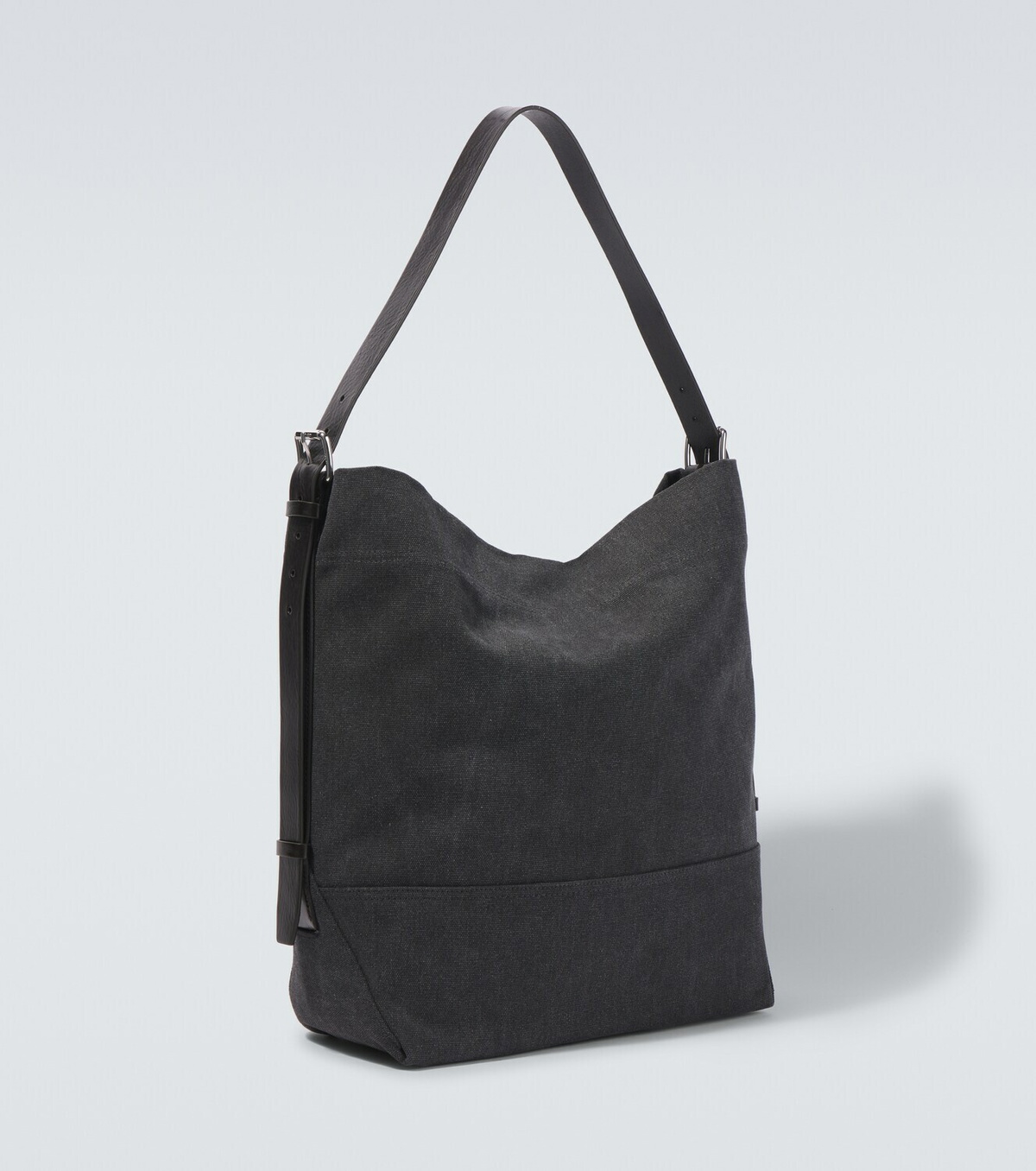 LEMAIRE美品トートバッグ Lemaire Leather-trimmed canvas tote bag Lemaire