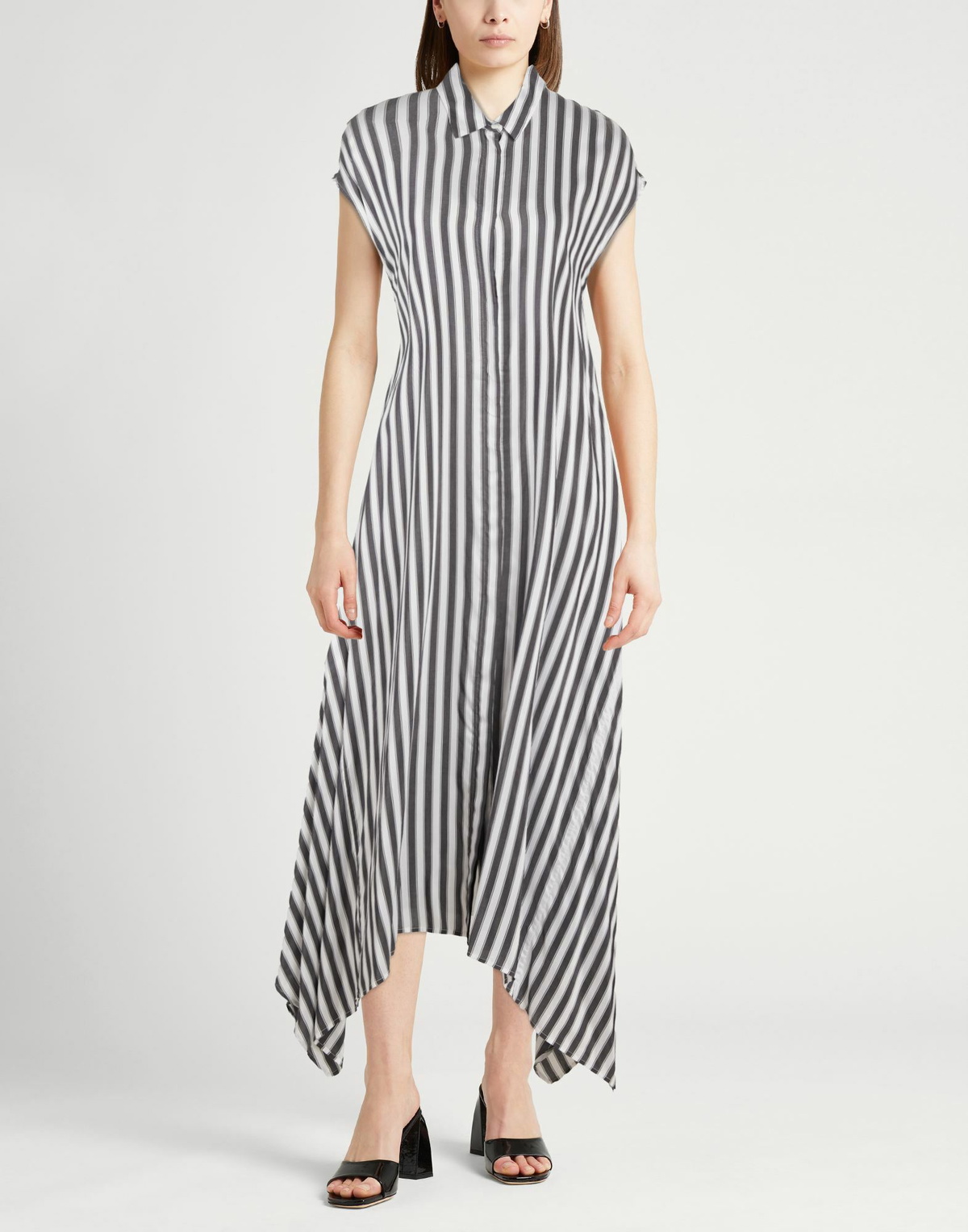 Peserico Womens Midi dress Charcoal