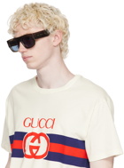 Gucci Gray Square Sunglasses