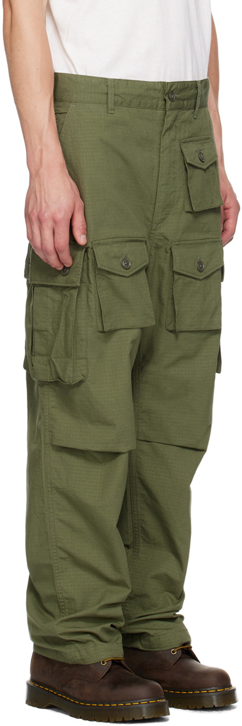 Engineered Garments SSENSE Exclusive Green FA Cargo Pants Engineered  Garments