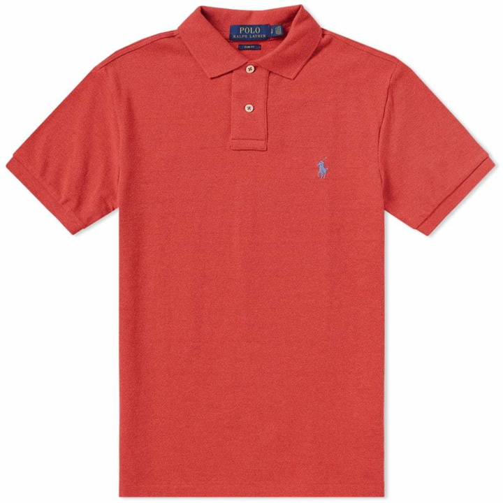 Photo: Polo Ralph Lauren Slim Fit Polo Red