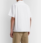 nanamica - Wind Camp-Collar Cotton-Blend Shirt - White