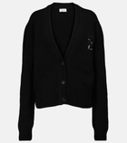 Saint Laurent - Sequined cashmere cardigan