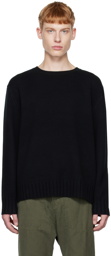 Nili Lotan Black Boynton Sweater