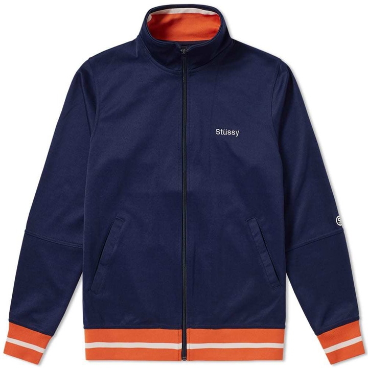 Photo: Stussy Poly Track Jacket Blue