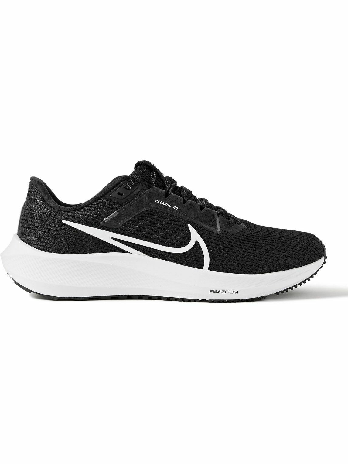 Nike Running - Air Zoom Pegasus 40 Rubber-Trimmed Mesh Running Sneakers ...