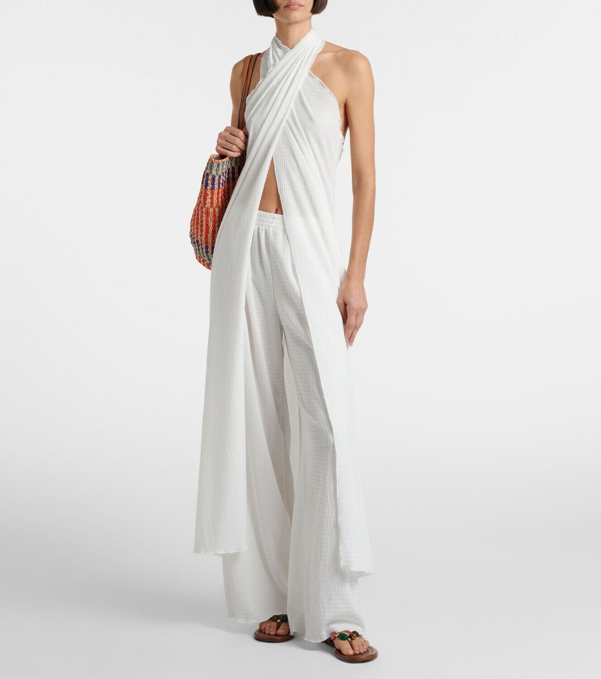Jade Swim Mika high-rise straight pants