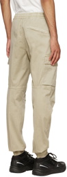 Stone Island Beige Patch Cargo Pants