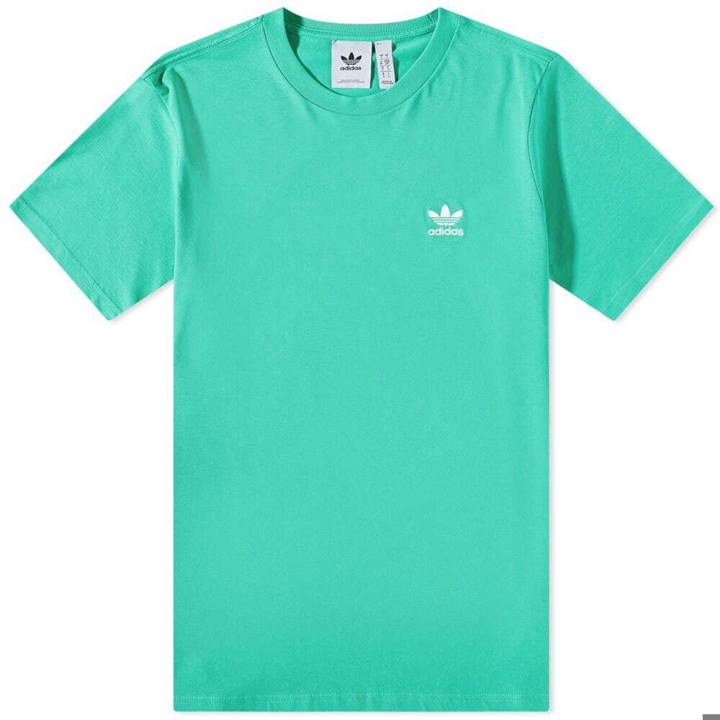Photo: Adidas Men's Essential T-Shirt in Hi-Res Green