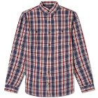 RRL Farell Checked Flannel Overshirt