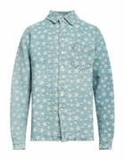 Erl Mens Denim outerwear in Blue