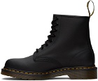Dr. Martens Black 1460 Greasy Lace-Up Boots