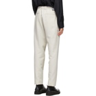 Fendi Off-White Belted Trousers