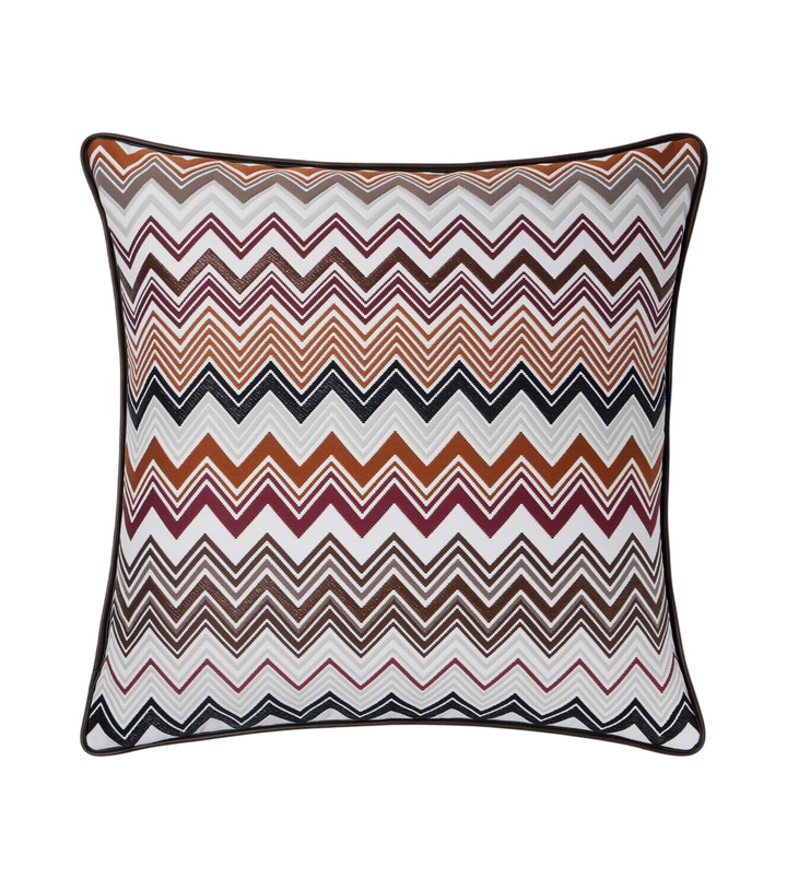 Photo: Missoni Pantelleria Zigzag cotton-blend cushion