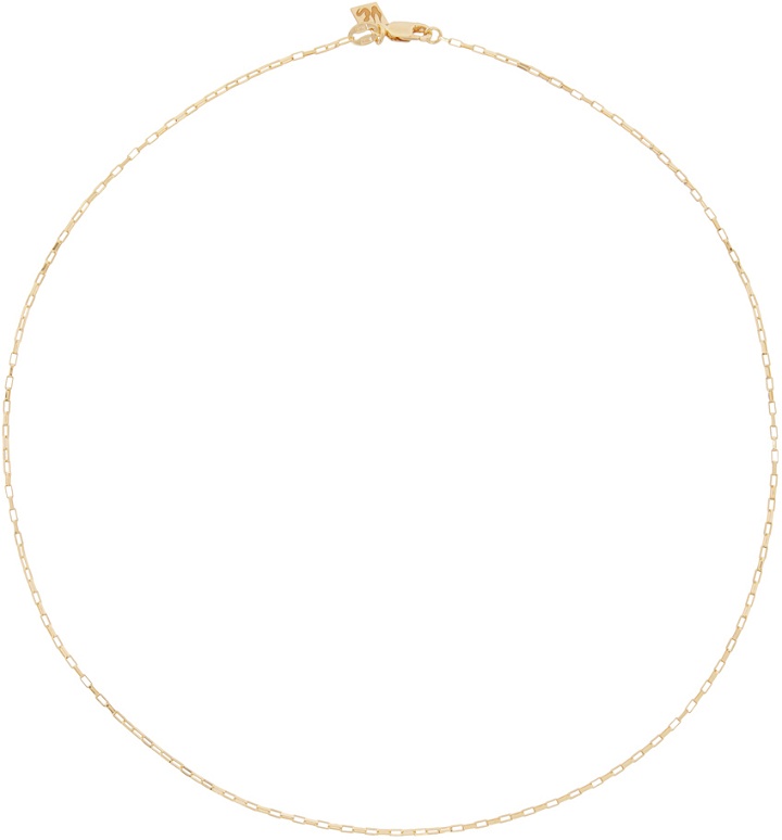 Photo: Veneda Carter SSENSE Exclusive Gold Fine Chain VC008 Necklace