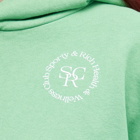 Sporty & Rich Women's SRHWC Cropped Hoodie in Green