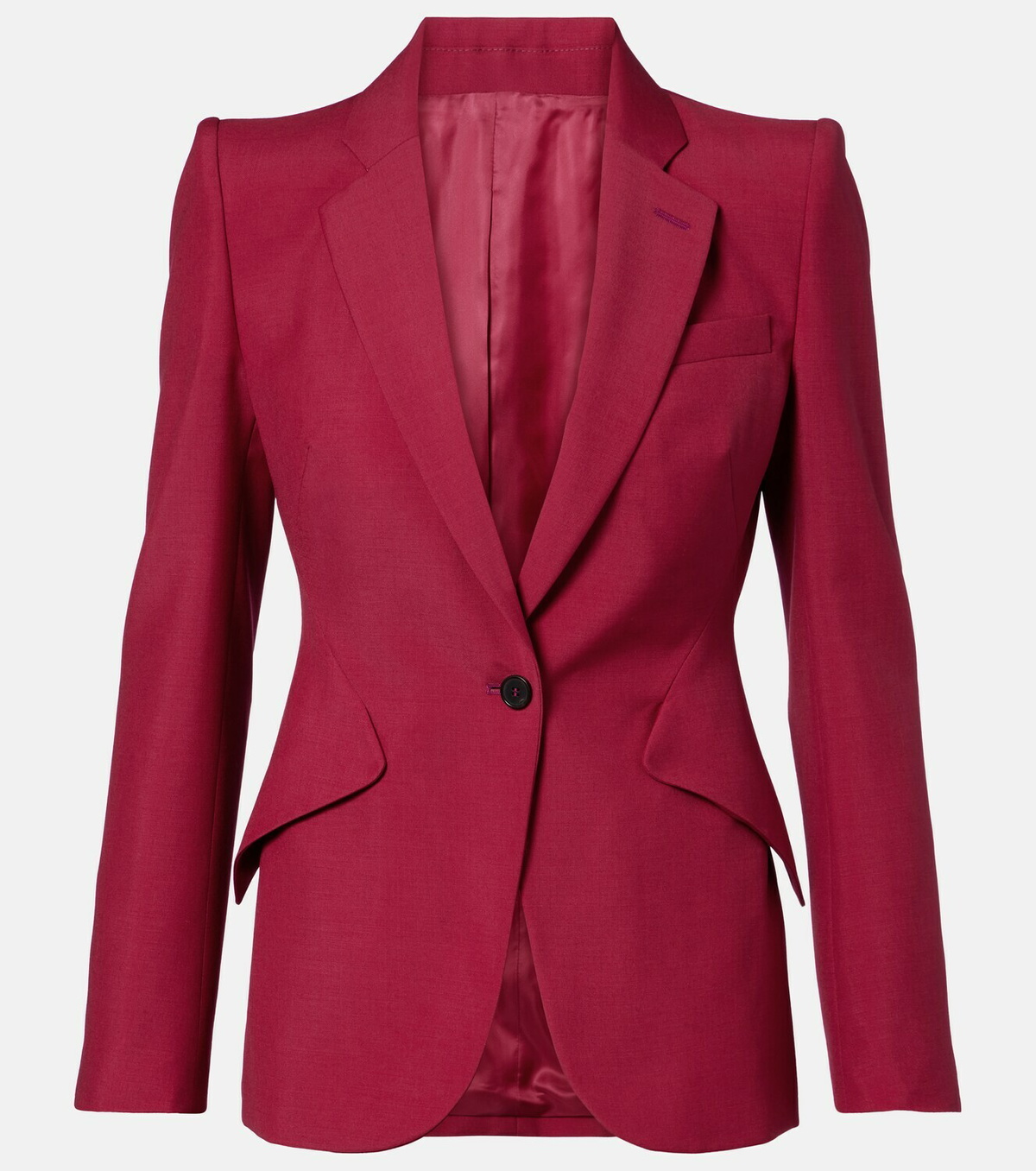 McQueen Wool and mohair blazer