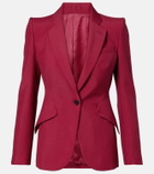McQueen Wool and mohair blazer