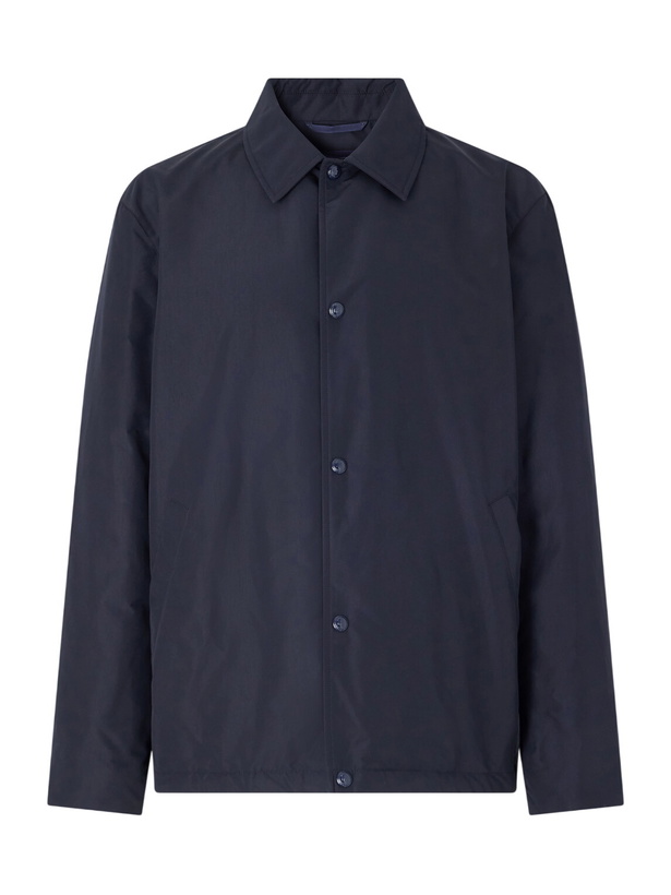 Photo: Ralph Lauren Purple label - Thompson Shell Bomber Jacket - Blue