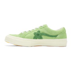 Converse Green Golf Le Fleur Edition One Star Sneakers