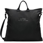 A.P.C. Black Backstage Crossbody Bag