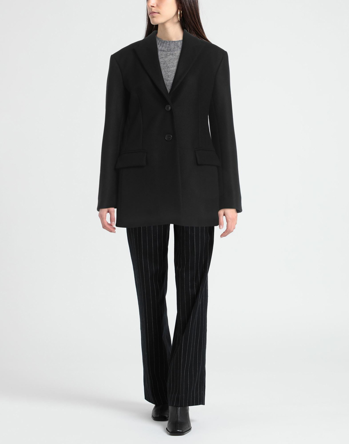 Modes Womens Coat in Black