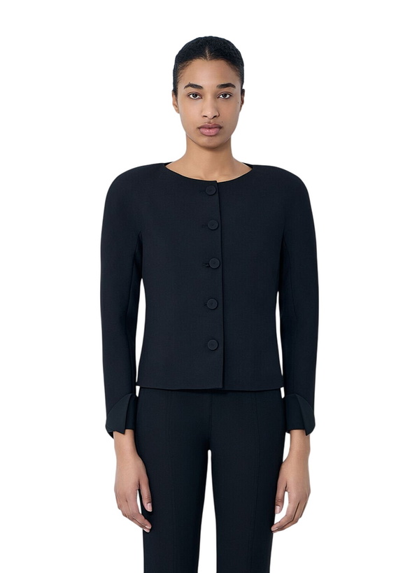 Photo: Chloé Collarless Fitted Jacket