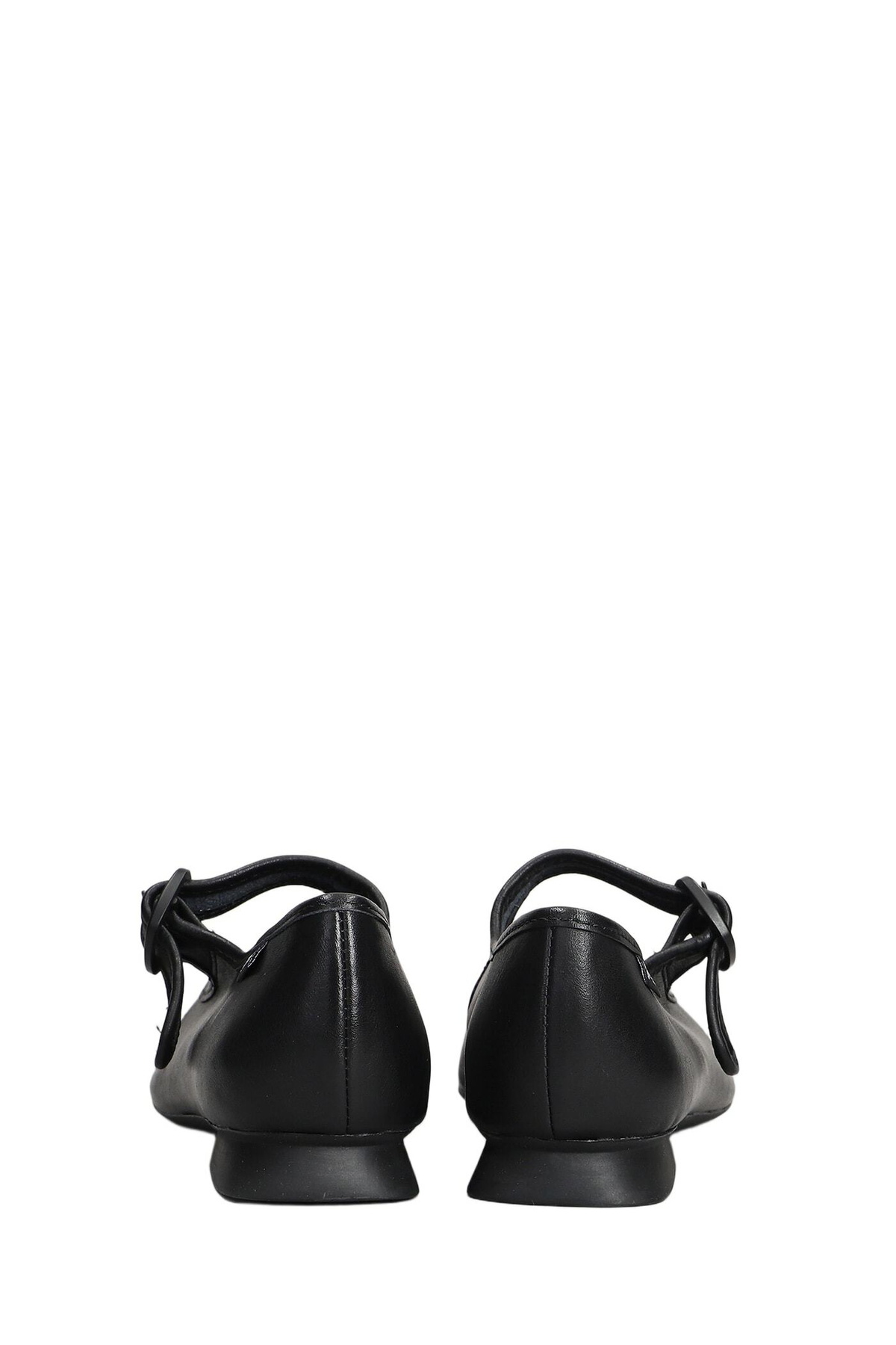 Camper Casi Myra Ballet Flats In Black Leather