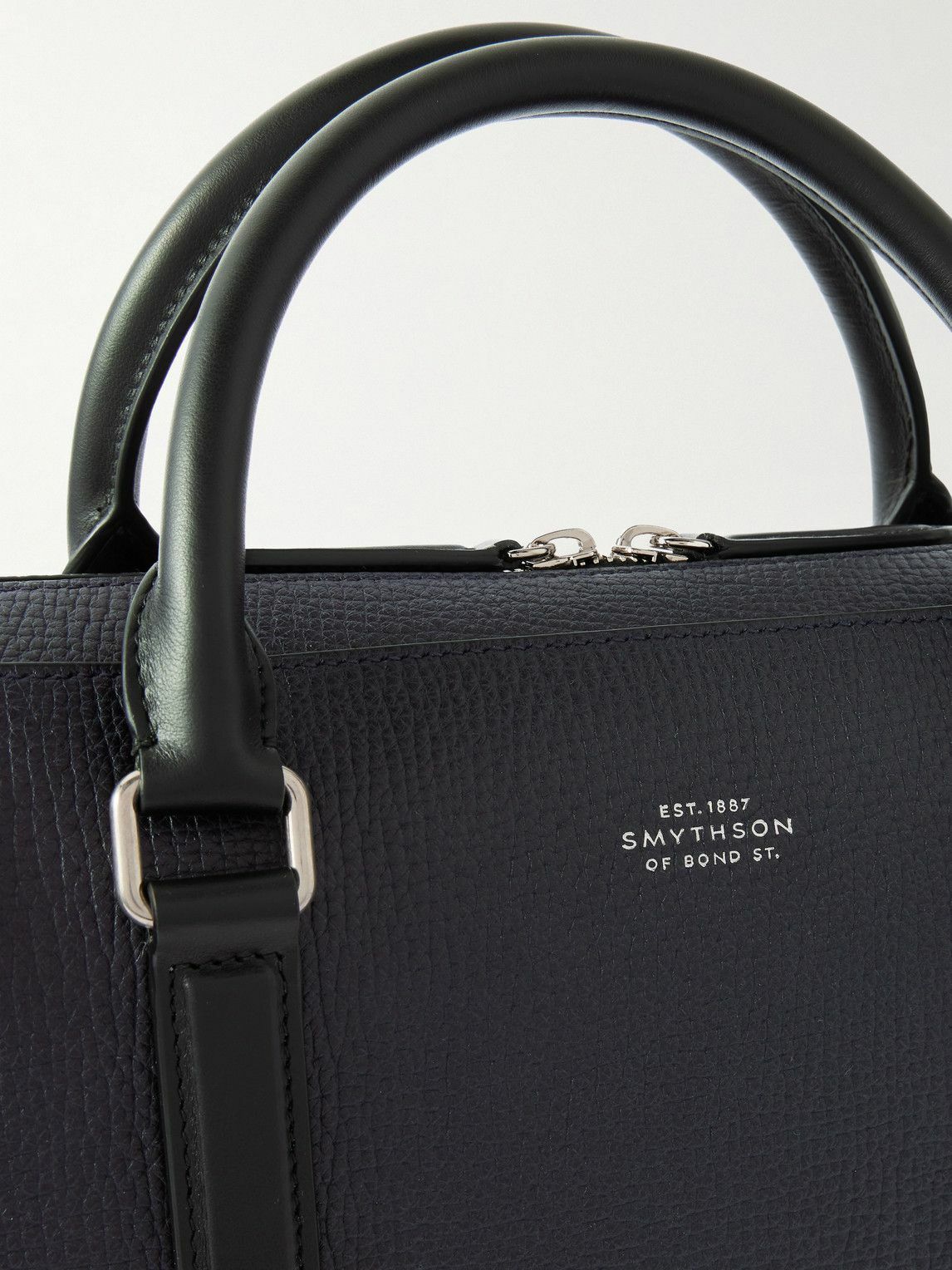 Smythson - Ludlow Full-Grain Leather Briefcase