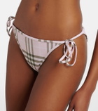 Burberry Burberry Check bikini bottoms