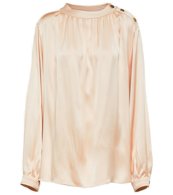 Photo: Loro Piana Silk blouse