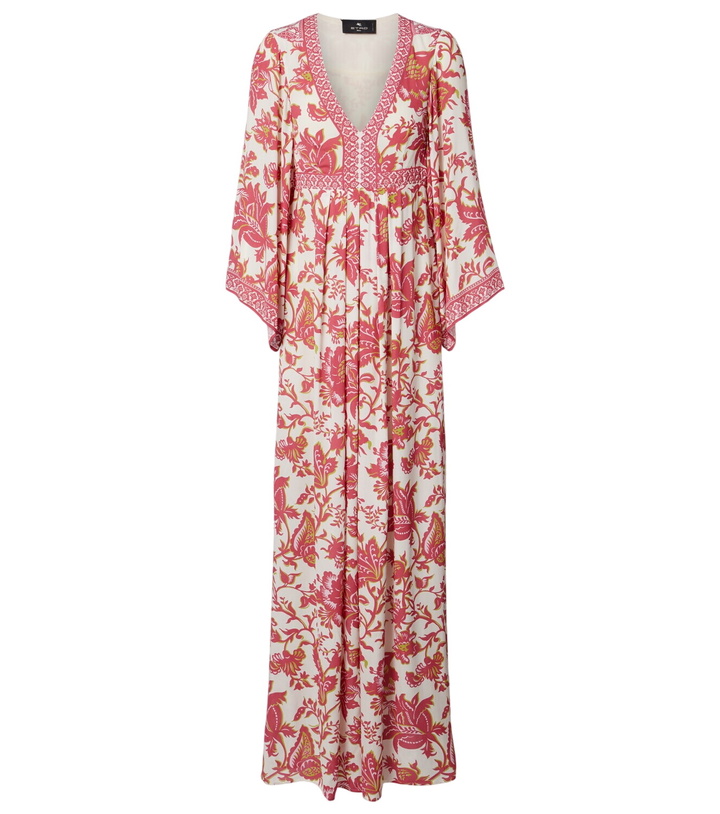 Photo: Etro Floral maxi dress