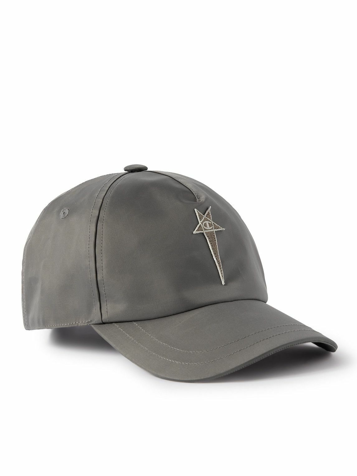 Rick Owens - Champion Logo-Appliquéd Recycled-Shell Cap Rick Owens