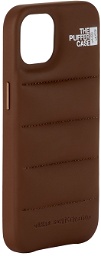 Urban Sophistication Brown 'The Puffer' iPhone 13 Case