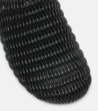 JW Anderson Babouche woven leather loafers