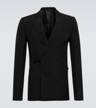 Givenchy - Slim-fit technical wool suit jacket