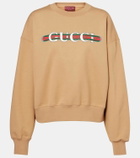 Gucci Logo cotton jersey sweatshirt