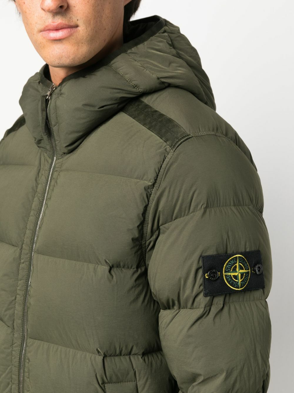 Stone Island Seamless Tunnel Down-TC Jacket in Black – LABEL