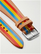 laCalifornienne - Primary Striped Leather Watch Strap
