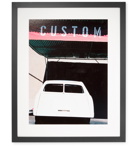 Sonic Editions - Framed 1998 George Barris' Unfinished Project Car Print, 16" x 20" - Multi