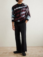 Aztech Mountain - Brushed Knitted Sweater - Burgundy