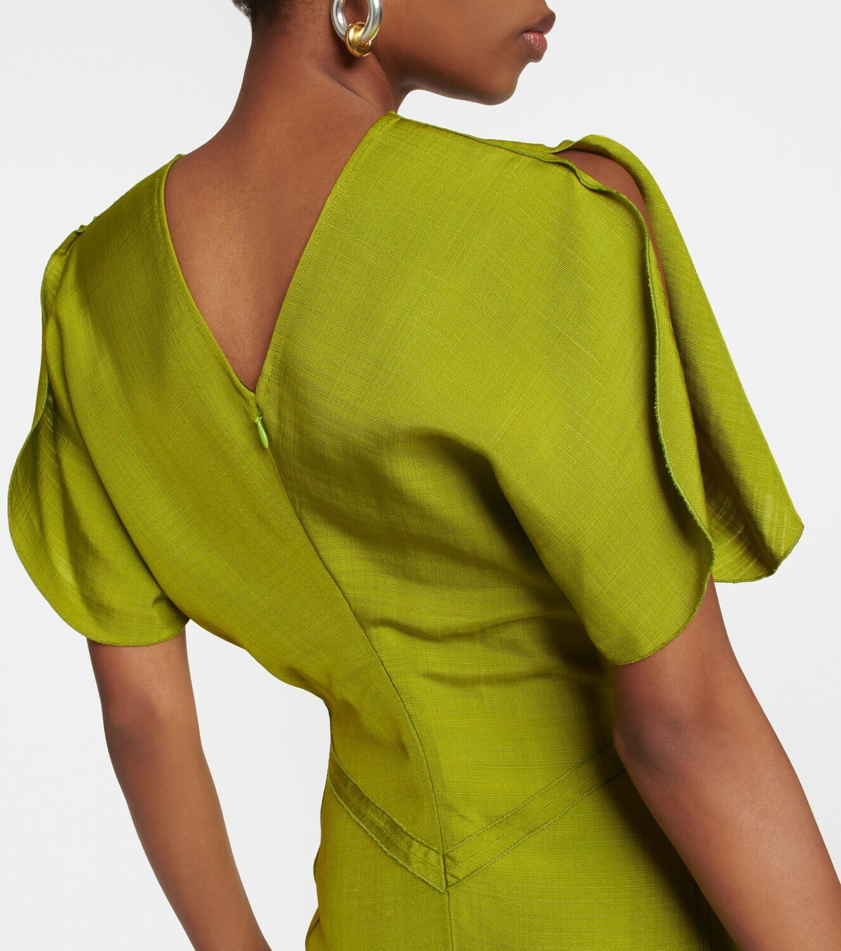 Victoria Beckham - Gathered midi dress Victoria Beckham