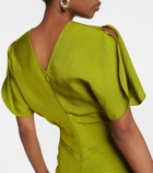 Victoria Beckham - Gathered midi dress