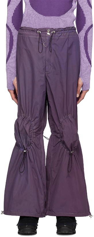 Photo: Charlie Constantinou Purple Adjustable Knee Trousers